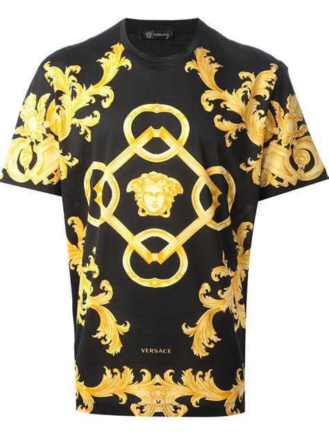 t shirt versace homme solde|Versace long sleeve t shirts.